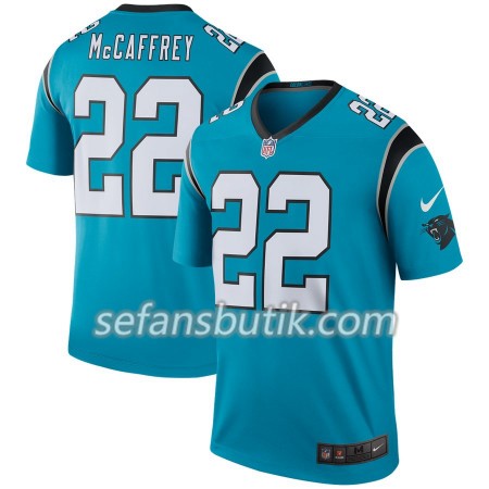 Carolina Panthers Tröjor Christian McCaffrey 22 Nike Blå - Herr Carolina Panthers Tröjor Christian McCaffrey 22 Nike Blå - Herr